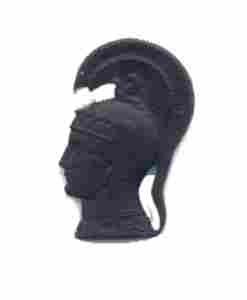 Womens Army Corps Officer branch of service badge in black metal - Saunders Military Insignia