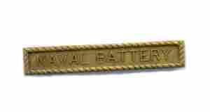 WWI Victory Medal Naval Battery Clasp